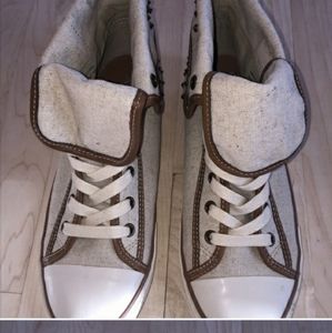 ALDO canvas sneakers with studs